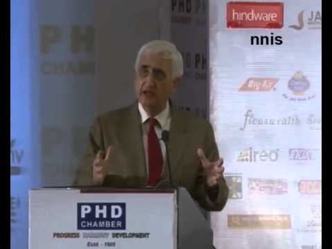India Is Like A Bouquet Of  Flowers - Khurshid