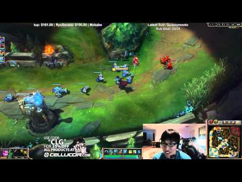 Doublelift duo Trick2g - Vayne vs Sivir Bot - League of Legends Full Game