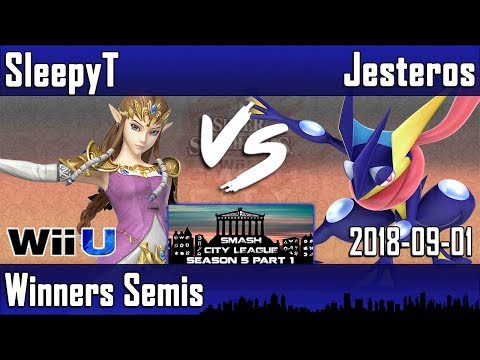 SCLS5P1 -WS- SleepyT (Zelda, Robin) vs Jesteros (Greninja) - Smash 4