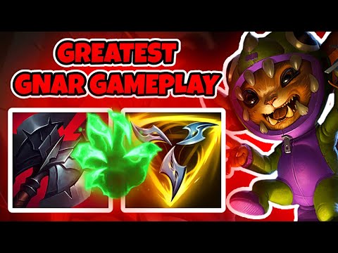 30 MINUTES OF THE GREATEST GNAR GAMEPLAY YOU WILL EVER SEE!!! Season 15 Gnar Ranked Lol Gameplay