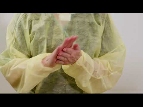 How to don and doff a face shield