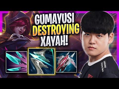 GUMAYUSI DESTROYING WITH XAYAH! - T1 Gumayusi Plays Xayah ADC vs Zeri! |Season 2023