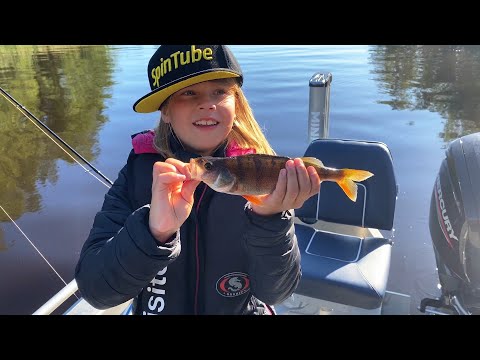 Nuorison kanssa kalassa - Aurinkoa ja ahvenia