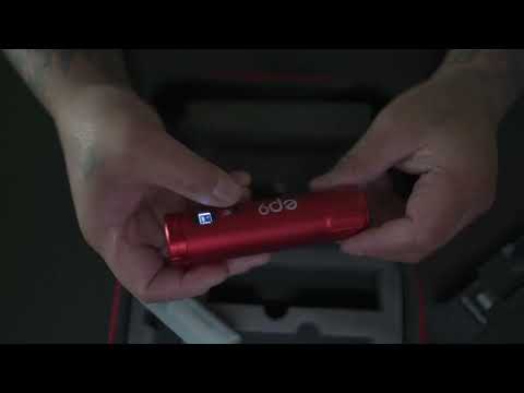 Unboxing AVA EP9 Wireless Tattoo Machine red