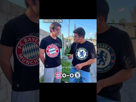 Chelsea vs bayern prediction 🔥 #championsleague