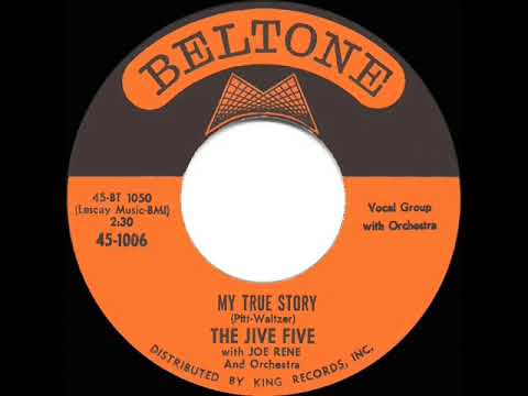 1961 HITS ARCHIVE: My True Story - Jive Five (#1 R&B hit)