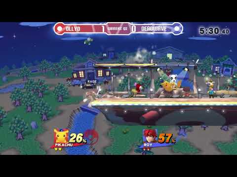 Fight Night #93 - OllyD (Pikachu, Charizard) vs Deadwave (Roy) - Winners' Quarters