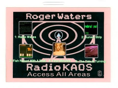 Roger Waters of Pink Floyd,  Live Radio KAOS