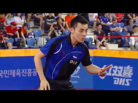 2016 Korea Open MS SF   MA Long vs CHEN Chien An 全體競技