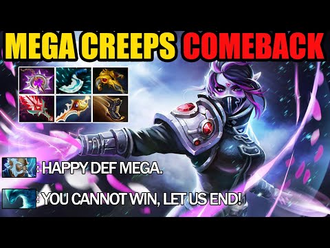 Divine Rapier Templar Assassin Megacreeps Comeback 7.25 Dota 2