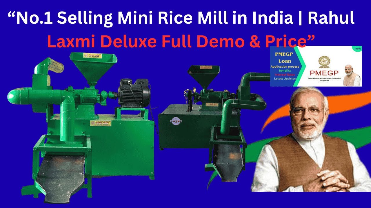 Rahul Laxmi Deluxe Rice Mill Review | Best Mini Rice Mill for Small Farmers 2025”