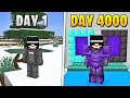I Survived 4 000 Days In HARDCORE Minecraft FULL MOVIE
