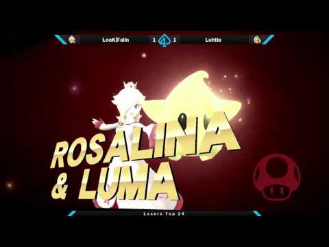 Gambit: Falln Losers Top 24 - LooK|Falln (Rosalina & Luma) vs Luhtie (Zero Suit Samus)