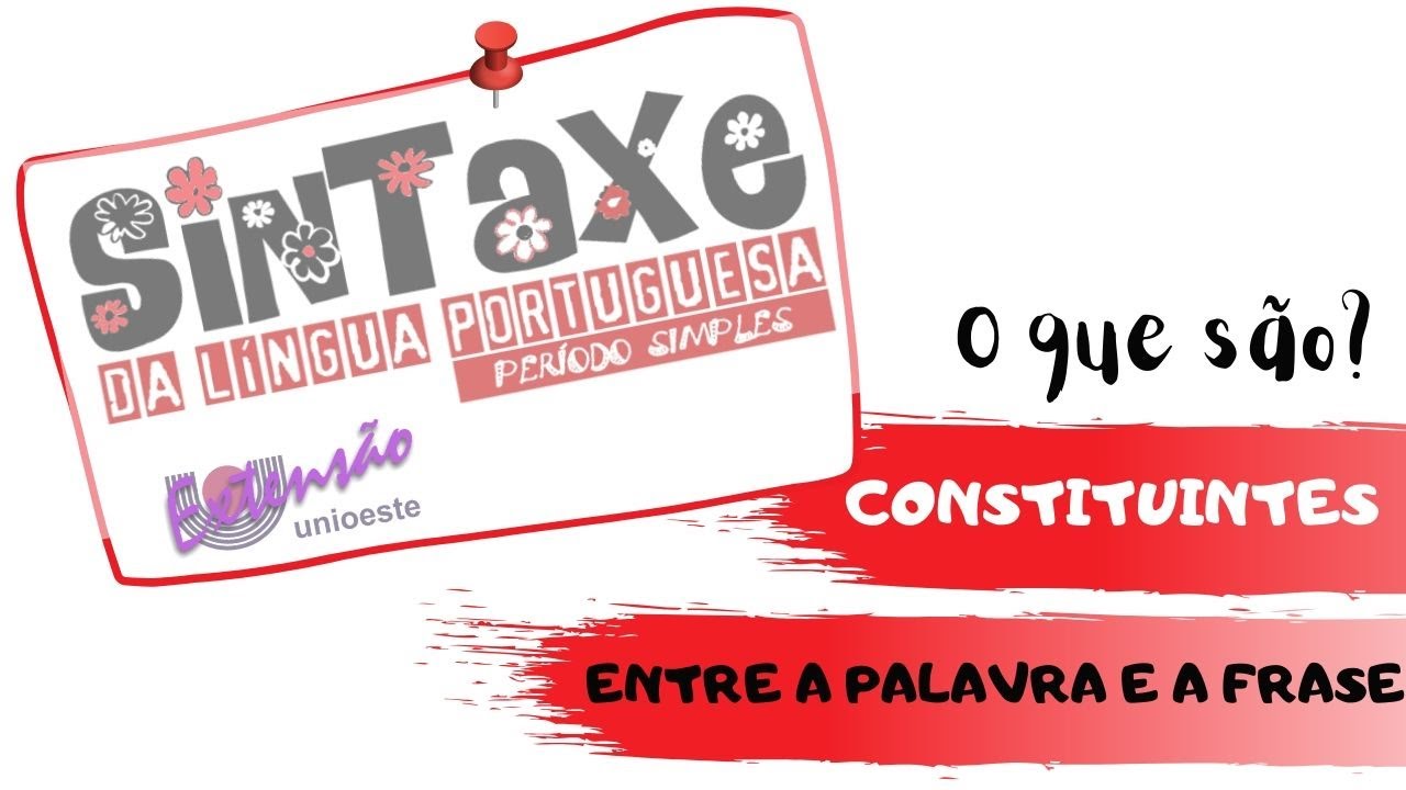 CONSTITUINTES - o que são?