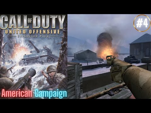 Call of Duty United Offensive | Walkthrough | Part 4 | American Campaign | Noville