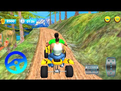 ATV Taxi Sim - Mountain Bike - Best Android Gameplay