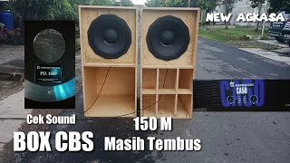 Download lagu CEK SOUND BOX CBS ASLI JARAK 150 M TEMBUS... mp3