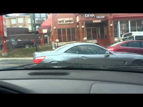 Nice Mercedes fender bender