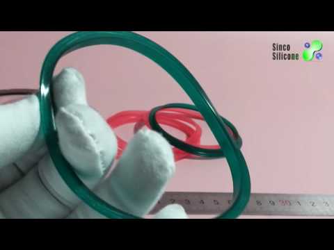 Silicone rubber o-ring seal