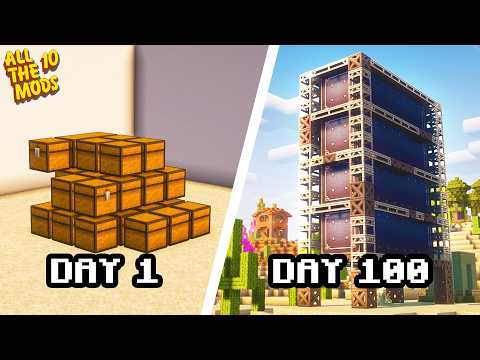 The ULTIMATE ATM 10 Storage Progression Guide (From Early Game to Late Game)