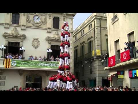 Castellers de Barcelona: 4d9f - Diada del Roser - 2/11/2014.