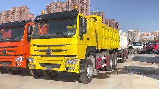 Camion-benne Sinotruk Howo 371hp Second Hand Dump Truck Used 6x4 Tipper Truck à vendre - Image 4 | Autoline GN Camion-benne Sinotruk Howo 371hp Second Hand Dump Truck Used 6x4 Tipper Truck | Image 4 - Autoline
