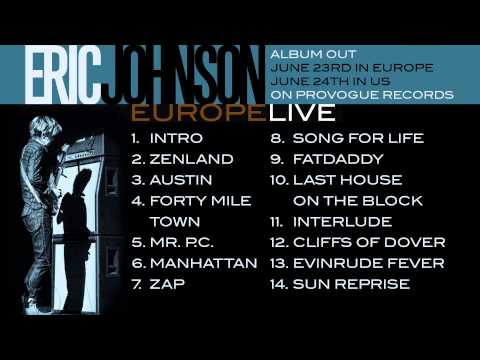 Eric Johnson - Europe Live - Album Teaser