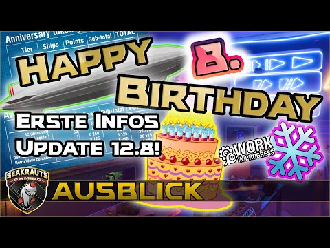 8 Jahre WoWs - Erste Infos zu Update 12.8 in World of Warships #worldofwarships