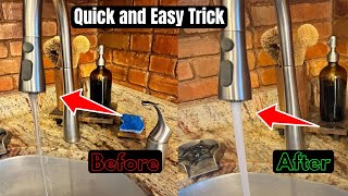 Increase Your Tap Water Pressure | Quick and Easy Trick