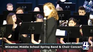 Winamac MS Spring Choir and Band Concert - 4-30-19