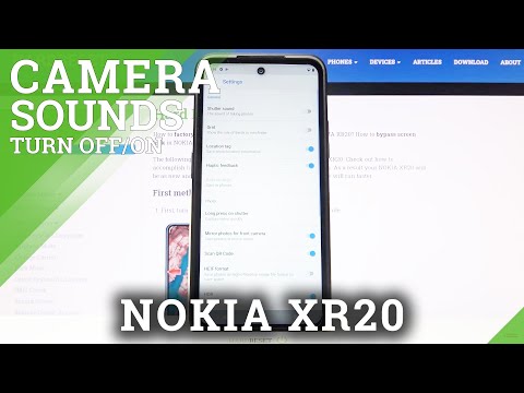 How to Run On/Off Camera Shutter on Nokia XR20 – Сamera Sound