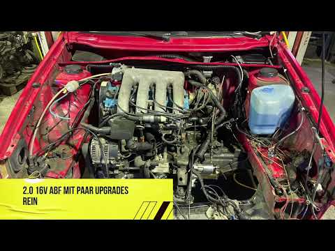 Golf 2 Umbau auf 2.0 16V ABF Motor