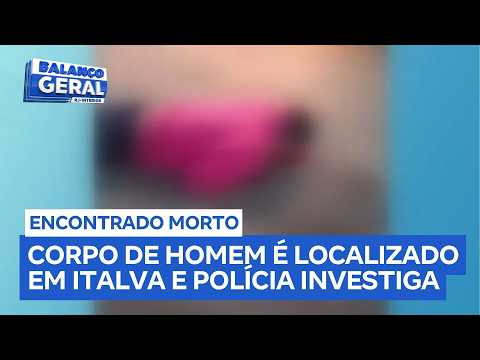 Homem é encontrado morto em Italva e polícia busca esclarecer circunstâncias