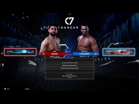 Undisputed Full Fight - Khan(441 wins) vs Leonard(258 wins)