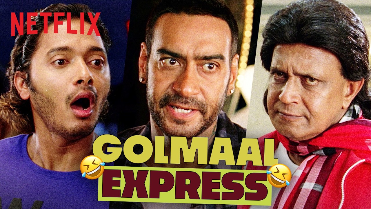 NON-STOP Comedy Directed By Rohit Shetty 🎬🤣 | Chennai Express & Golmaal 3 | Netflix India