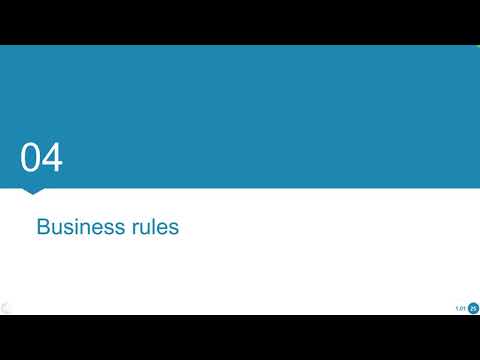 BPM course: 1. Introduction | Business rules 1.01 04