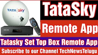 TataSky Remote App || TataSky Set Top Box Remote App || TataSky remote Control App