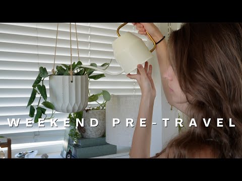 Weekend Vlog Pre-Travel✈️ | Eva Cudmore