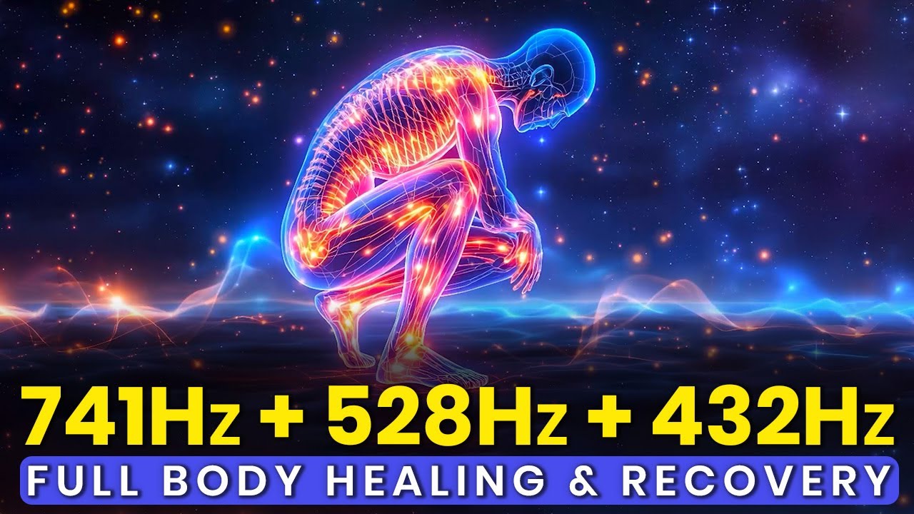 Healing Frequency Music: 741Hz + 528Hz + 432Hz for Whole Body Healing & Sickness Recovery