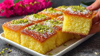The best Italian Cake that melts in your mouth! Recipe in 5 minutes! Super fluffy and soft