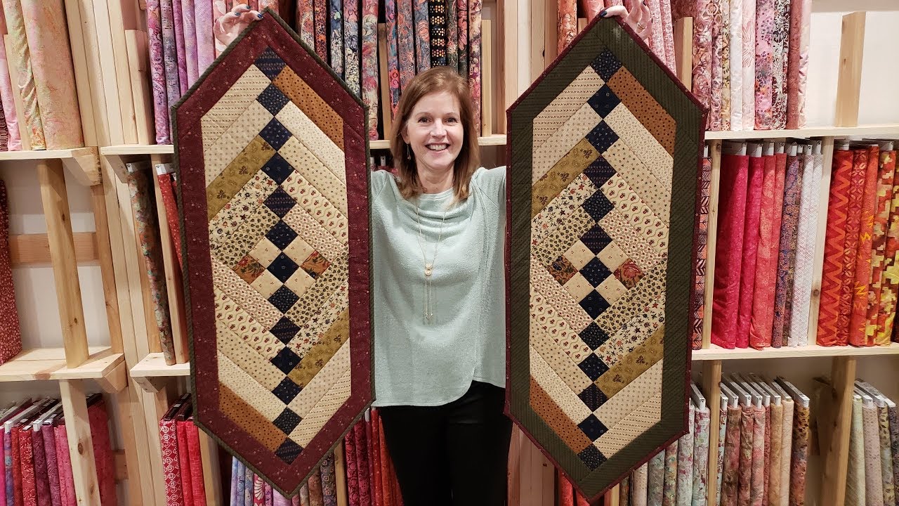 One for you, one for me! Friendship Braid Table Runner :) | Free Pattern + Moda Giveaway!