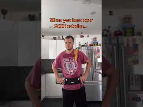 How To Burn 2000 Calories EASY!! #weightlossjourney #fitnesshacks #comedy