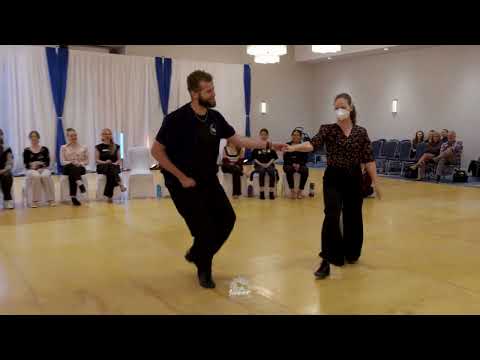 Trenten Jackson and Pauline Charbogne - 2nd place Advanced Jack&Jill Finals - Summer Hummer 2024