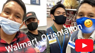 Walmart orientation {First day￼✌🏻}￼