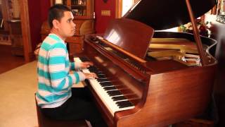 BULLET AND A TARGET - Citizen Cope Piano Cover Played By Blind Piano Prodigy KUHA&#39;O CASE