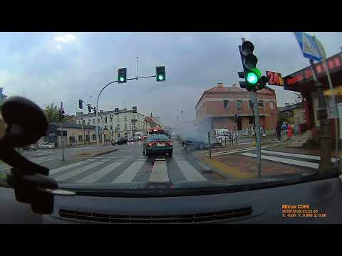 Wypadek karetki na sygnałach w Częstochowie