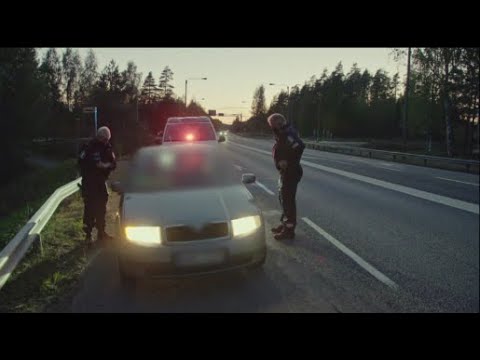 Asenneongelma liikenteessä - Poliisit Kouvola