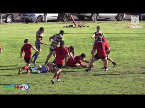2016 NHRU Round 18 Premier 1 Highlights - Singleton Bulls v Hamilton Hawks