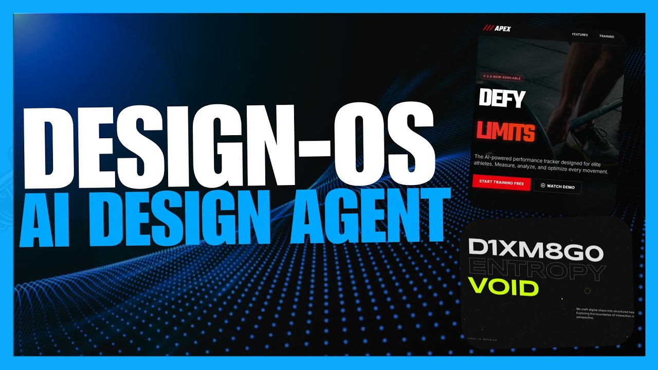 Design OS: Greatest AI Design System! Build Beautiful Websites and Apps EASILY!