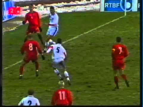1999 (February 9) Belgium 0-Czech Republic 1 (Friendly).mpg